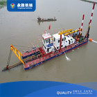 Cutter Suction Dredge Mining Spud Length Of 14.5m And 201 Kw Auxiliary Engine