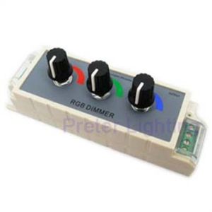 Buy cheap RGB 3 switchs 10A 24V LED dimmer controller from wholesalers