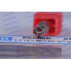 Buy cheap 4 - 20 mm Diameter Corner Rounding End Mills , Carbide Corner Rounding End Mill Tools from wholesalers