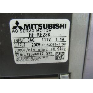 Buy cheap Mitsubishi High precision 200W MR-E Super Servo motor HF-KE23K NEW in stock from wholesalers