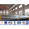 Buy cheap 132kv 15m Octagonal Galvanized Steel Pole For Power Distribution Line from wholesalers