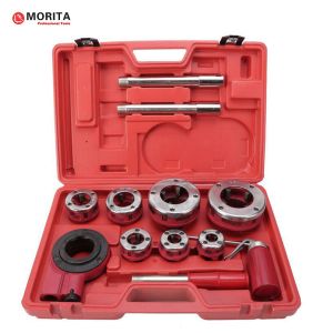 Ratchet pipe threading tools kit 6 pce 1/2"-2" Cast iron, Alloy steel threading