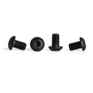 DIN7380 Button Head Allen Bolts in Black Oxide for 10.9 Grade M3 M4 M5 M6 M8 M10