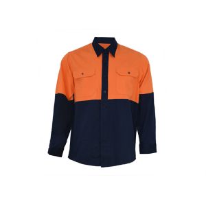 Buy cheap Unisex Breathable Uniform Custom Work Shirts With Chest Pockets Fashion Design from wholesalers