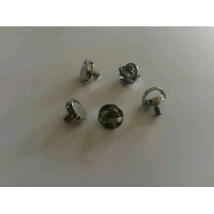 Buy cheap Customized CNC Turning Machining Brass Screws with Nickel Plating For Industrial from wholesalers