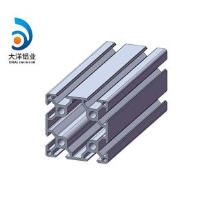 Buy cheap Natural Color Brushed 60 Series Aluminum Wood Grain Electrophoresis product