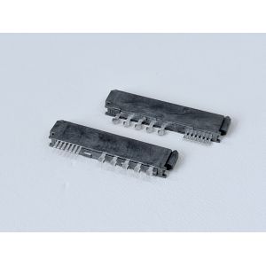 SATA 22P Female Connector | 32-Wire Solder Type 180° G/F Gold Plated |