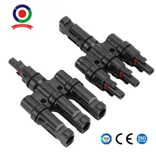 Quality PPO Housing Material 3 To 1 Solar Branch Connector Compatible With Solar Cable for sale