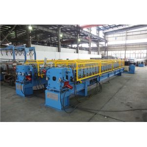 Square Downspout Roll Forming Machine Single Chain Drive 406mm Width