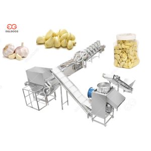 Buy cheap Automatic Garlic Peeling Line , Garlic Separating And Peeling Machine from wholesalers