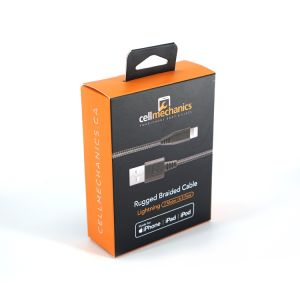 Buy cheap Pantone Printing USB Data Cable Packing Box Debossing With Hanger from wholesalers