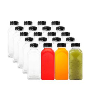 Buy cheap Modern Reusable Plastic Milk Tea Bottles With Screw On Lids from wholesalers