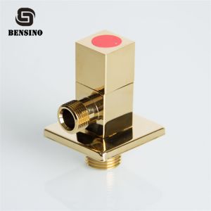 Chrome Plated 90D 1/2 *3/8 0.8Mpa Brass Angle Valve