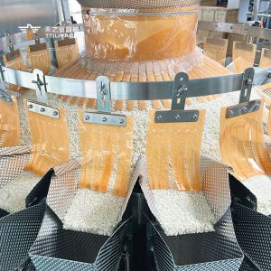 Buy cheap Automatic Nuts Packing Machine with Multihead Weigher 30-60BPM 10g-300g and 10" Color Touch Screen from wholesalers