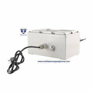 Buy cheap Outdoor Waterproof Using Drone Signal Prison Jammer Use for 80W 120m WiFi2.4G Bluetooth Signal Jammer from wholesalers
