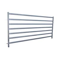 Buy cheap Zinc Coated Portable Round Yard Panels Low Noise Joining No Sharp Edges product