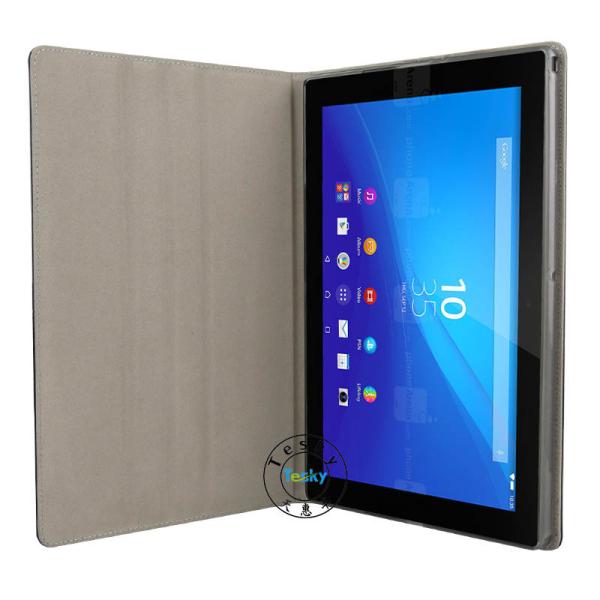 Buy cheap high quality pu leather tablet case front stand for xperia z4 from wholesalers