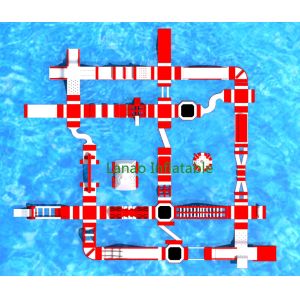 Buy cheap Cheap  Giant Inflatable Water Park For Event / Inflatable Adult Aqua Park supplier from wholesalers