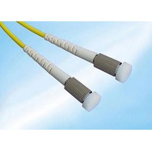 Buy cheap Yellow LSZH cable D4 Fiber Optics Connector With Nickel Plated Brass from wholesalers