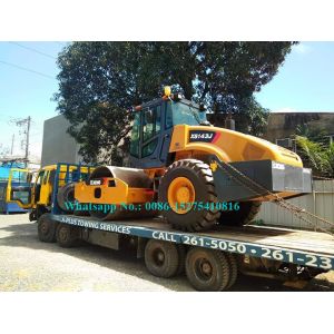 Mechanical Control 14 Ton Road Roller Machine XCMG XS143J With Air Conditioner