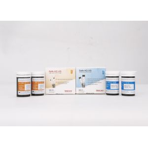 Buy cheap Safe UG Digital Blood Glucose & Uric Acid Monitoring Kit Lancet Ejector Data Download Option /Data Transfer Option LCD from wholesalers