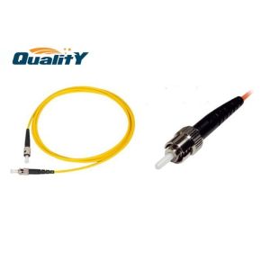 Buy cheap ST UPC Connector Simglemode Simplex Jumper / ST UPC simplex fiber optic patch cord from wholesalers