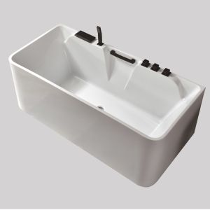 Buy cheap Sustainable Home Jacuzzi Whirlpool Spa Bath Freestanding Heating 60 Inch Whirlpool Tub from wholesalers