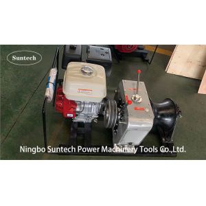 Buy cheap Compact Electric Cable Winch Puller Reliable Honda Engine Stringing Wire from wholesalers