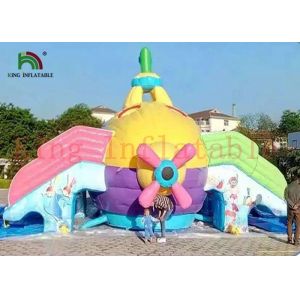 Buy cheap Submarine Inflatable Water Slide Colorful Digital Printing For Kids from wholesalers