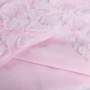 Buy cheap Rabbit Fur Carpet Fabric with Design Pattern Width 58/60