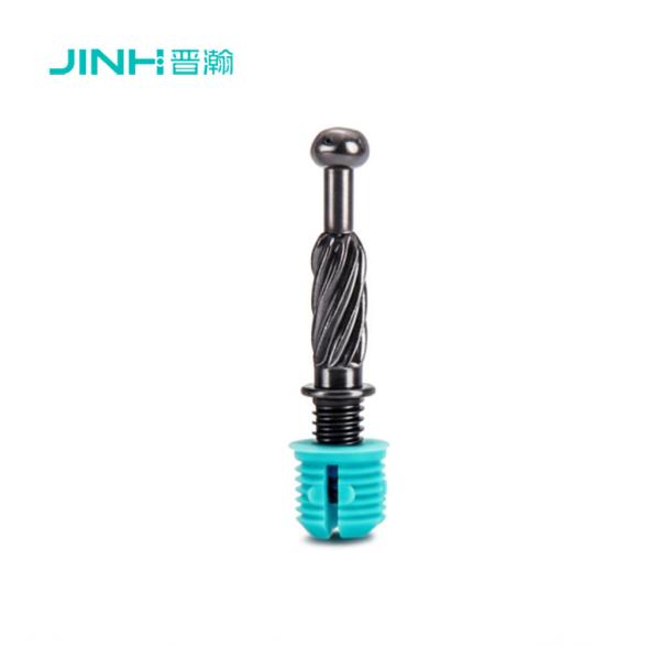 Buy cheap JINHAN JH-2136 Minifix Connecting Bolts with Black Nickel Finish & Fluted Design for 15mm+ Board Cabinet Wardrobe from wholesalers