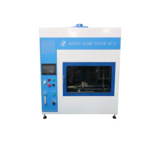 IEC60695 Flammability Testing Equipment , 0.5m³ Needle - Flame Tester PLC