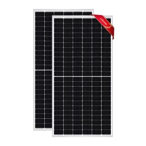 Half Cell Monocrystalline Solar Panel Rooftop For Carport Solar System