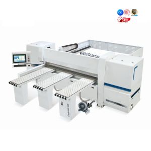 Buy cheap Intelligent CNC Beam Saw Machine Auto Cutting Panel Processing Saw product
