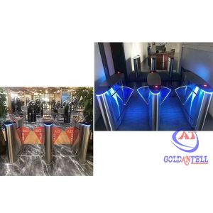 Buy cheap 304SUS High Speed Swing Barrier Turnstile Face Recognition Turnstile from wholesalers