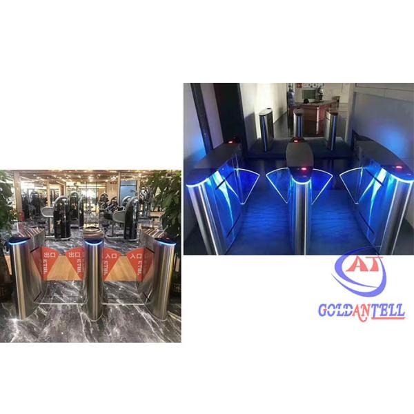 Buy cheap 304SUS High Speed Swing Barrier Turnstile Face Recognition Turnstile from wholesalers