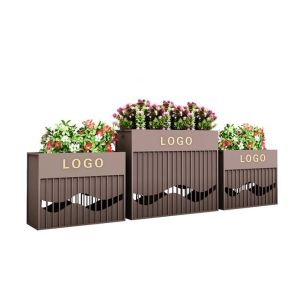 Buy cheap Metal iron casting flower stand planter pot with stand from wholesalers