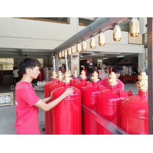 120L Advanced And Safety Internal Pressure Storage FM200 Fire Extinguishing