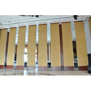 Buy cheap Operable Sliding Acoustic Partition Wall For Classroom 65mm Thickness from wholesalers