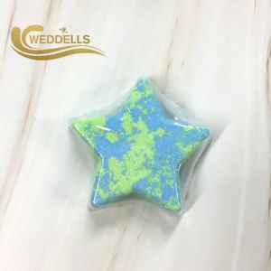 80g Star Shape Custom Bath Bombs / Moisturizing Bubble Fizzy Bath Ball