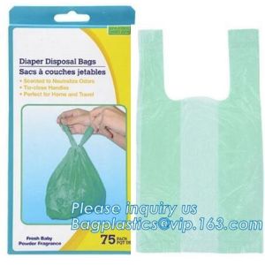 Nappy Sacks Baby Diaper Bags Scented Baby Nappy Sacks With Tie Hand