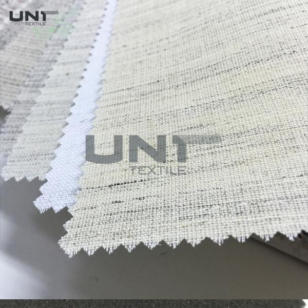 Interlining wholesale high quality 180gsm cotton canvas fabric hair interlining