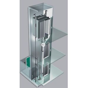 Buy cheap Machine Roomless MRL Hydraulic Elevator VVVF Drive 1000KG from wholesalers