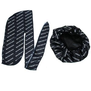 Buy cheap Satin Designer His And Hers Bonnet And Durag from wholesalers