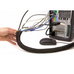 Buy cheap Durable Heat Proof Cable Sleeve , Black / Blue Electrical Wire Sheathing from wholesalers