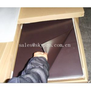 Electronics use self adhesive magnetic rubber mat , 0.2mm - 10mm thick Rubber