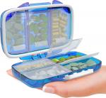 Buy cheap Travel Pill Organizer - Moisture Proof Pill Holder Daily Medicine Organizer Box Pill Case For Vitamin Supplement from wholesalers