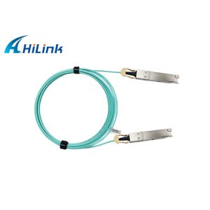 Buy cheap 400G AOC QSFP-DD 400Gb/s Active Optical Cable 5M 8*26G OM4 Multimode Fiber MMF Cable from wholesalers