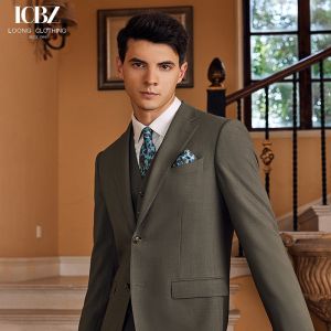 Buy cheap Professional Slim Suit for Men's Formal Attire in Customized Color and Woven Weaving from wholesalers