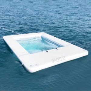Portable Inflatable Yacht Ocean Pool Inflatable Jellyfish Pool